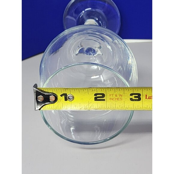 Set Of 2 Clear Crystal Glass Wine Glasses Elegant Stemware For Red Or White Wine - Picture 8 of 8